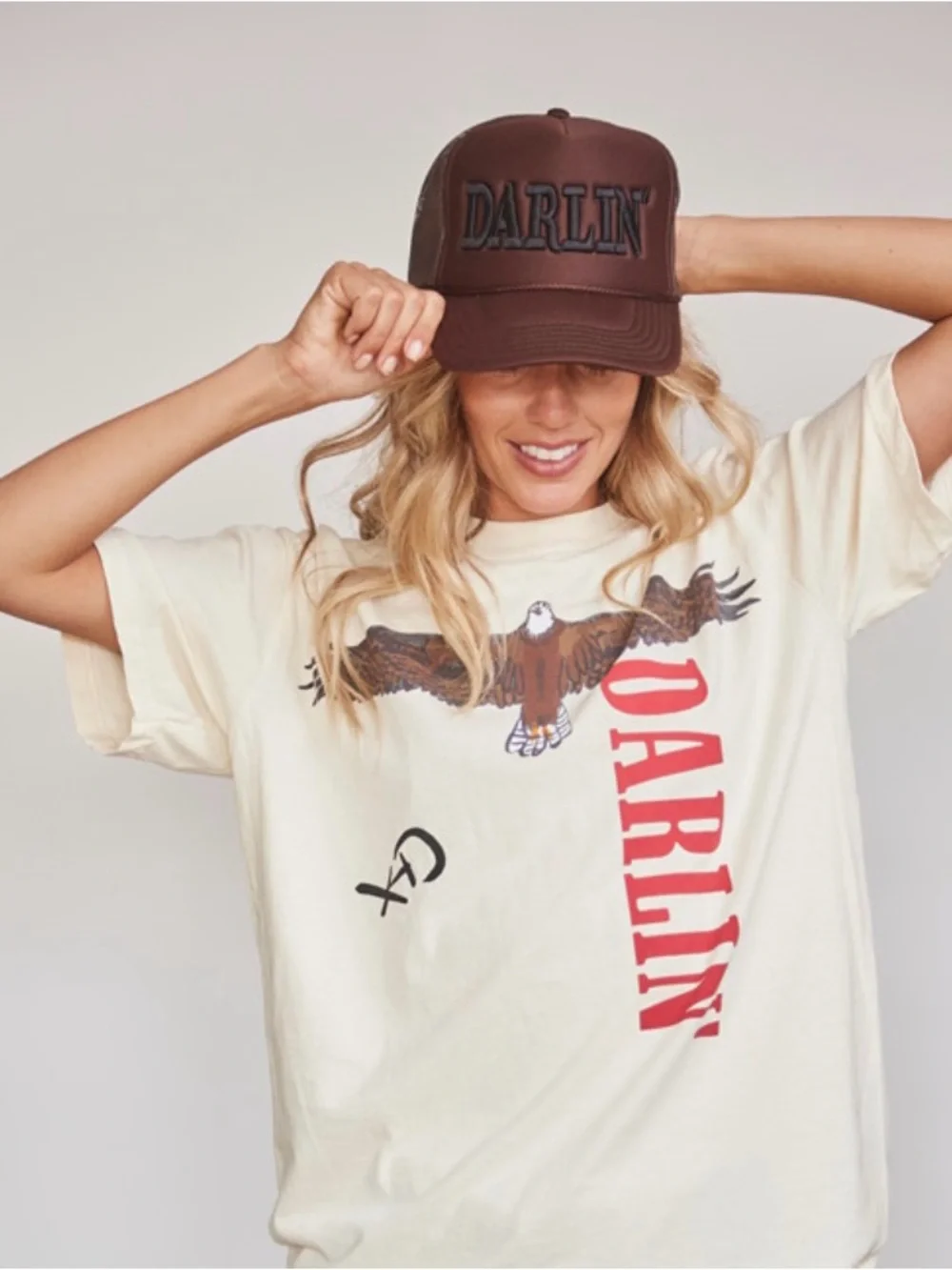 Darlin' Brown Trucker Hat | OS